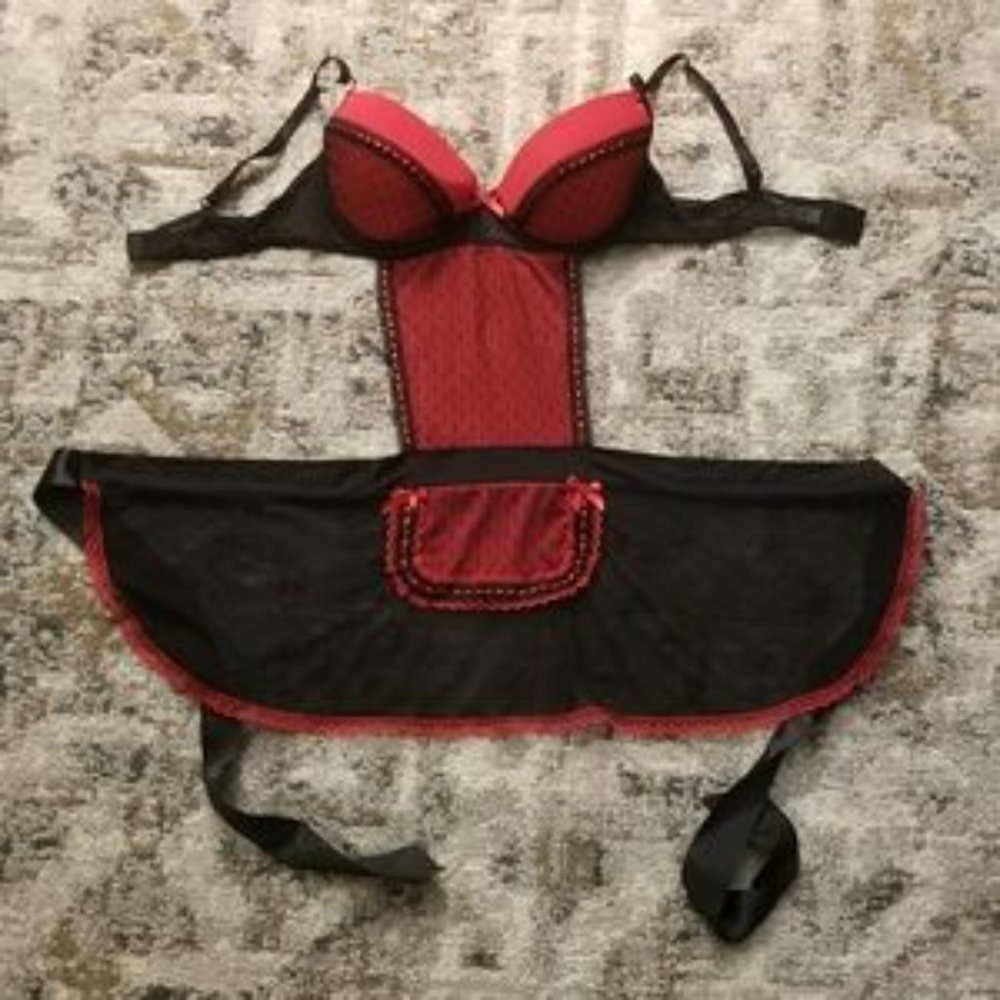 Lingerie by rampage intimates.